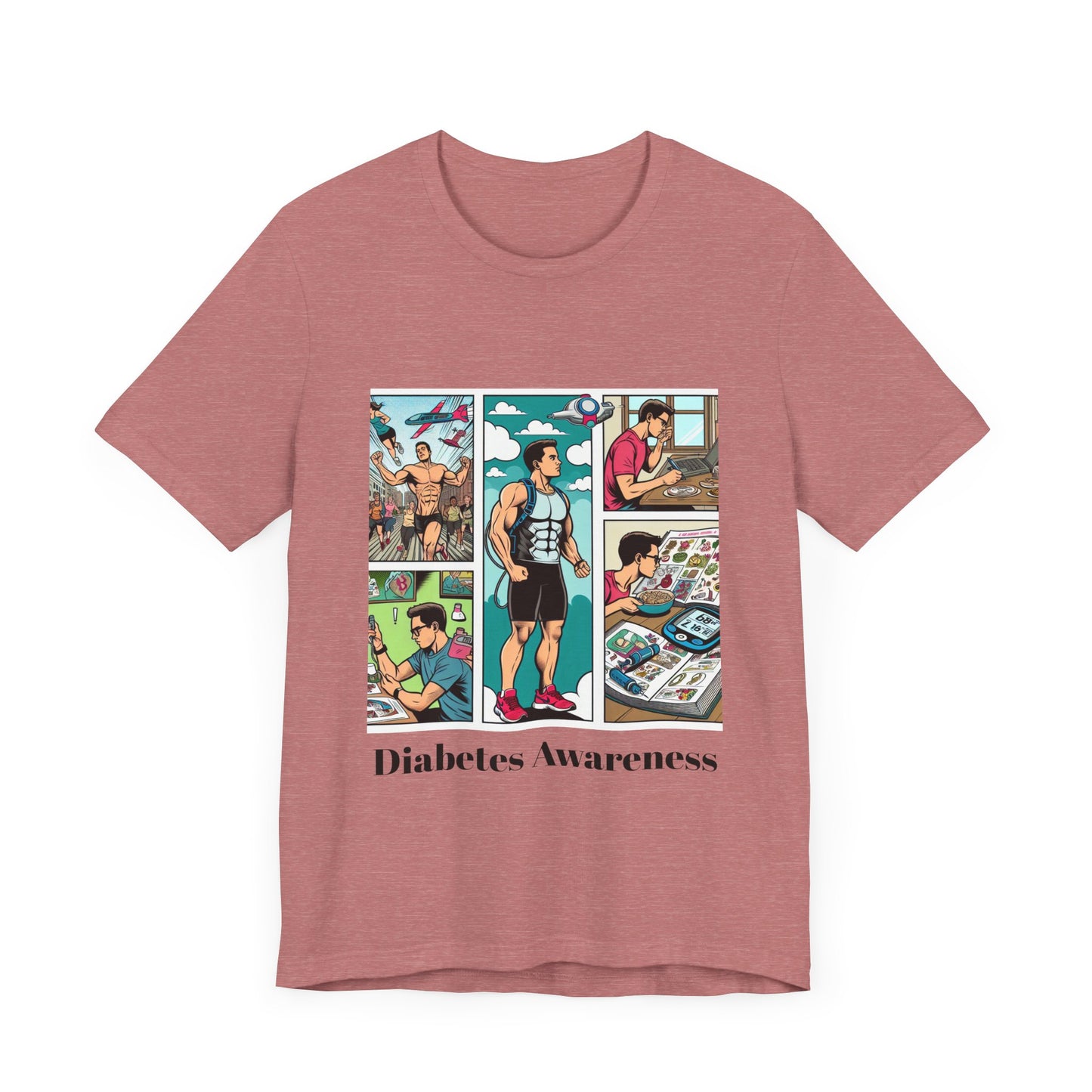 Vintage Comic Style - Unisex Tee The Diabuddies Store T-Shirts $22.83