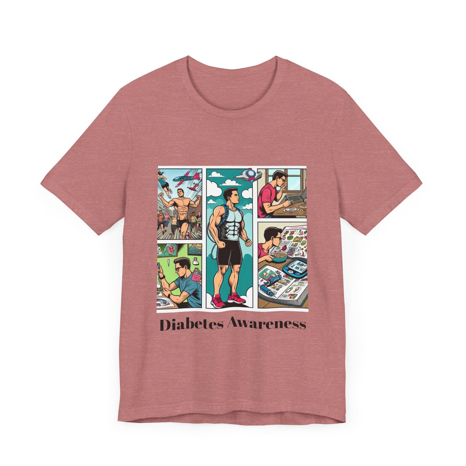 Vintage Comic Style - Unisex Tee The Diabuddies Store T-Shirts $22.83