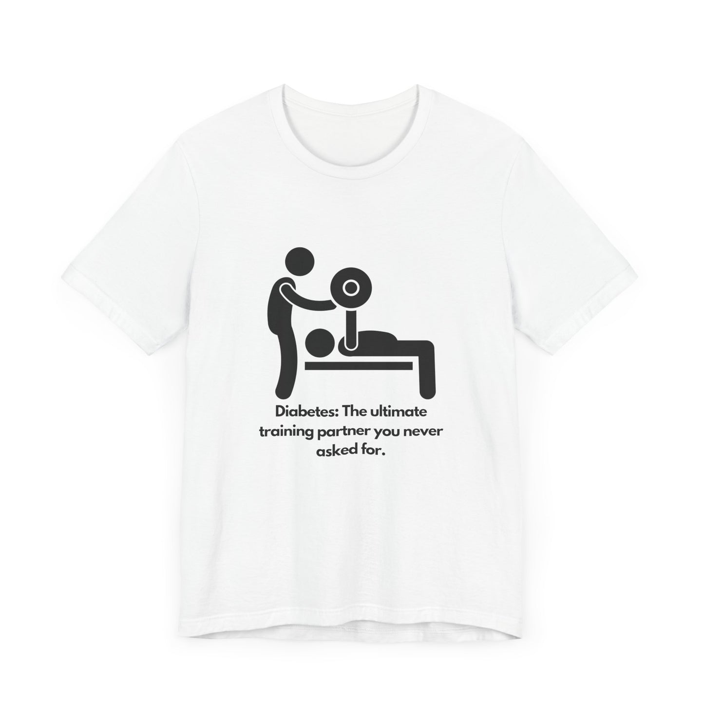 Diabetes: Ultimate Training Partner - Unisex Tee The Diabuddies Store T-Shirts $25.00