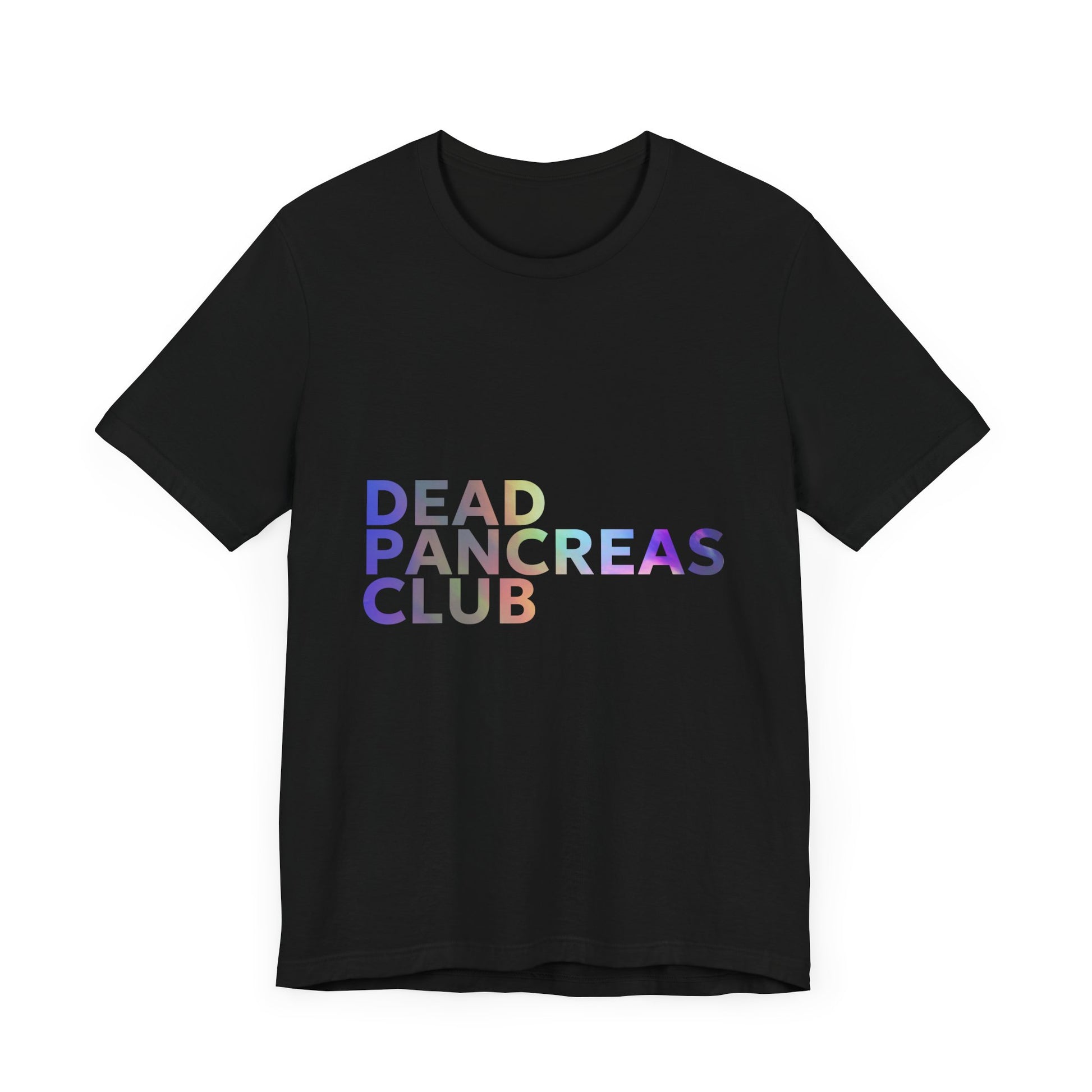 Dead Pancreas Club (Rainbow) - Unisex Tee The Diabuddies Store T-Shirts $24.25