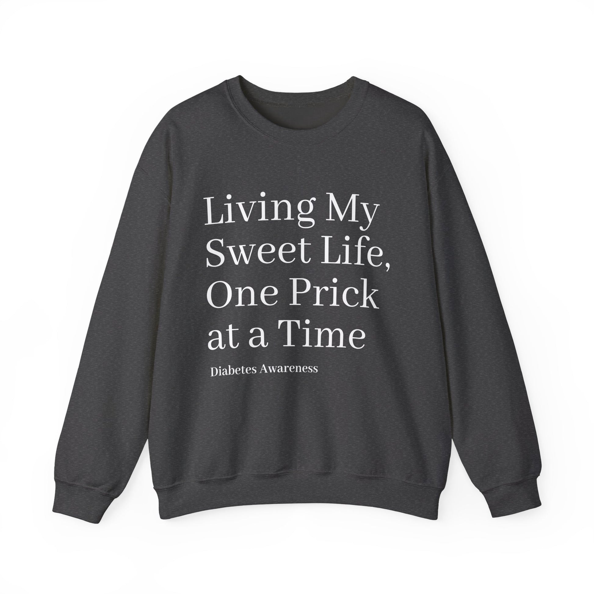 One Prick at a Time - Unisex Sweatshirt The Diabuddies Store Sweatshirts $32.95