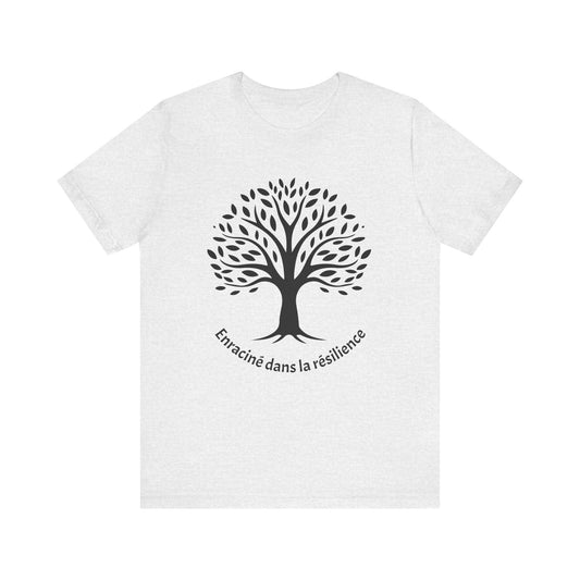Rooted in Resilience (French) - Unisex Tee The Diabuddies Store T-Shirts $25.00