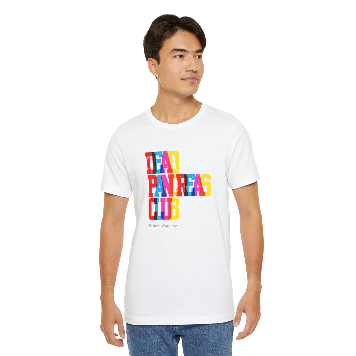 Colorful Dead Pancreas Club - Unisex Tee The Diabuddies Store T-Shirts $22.50