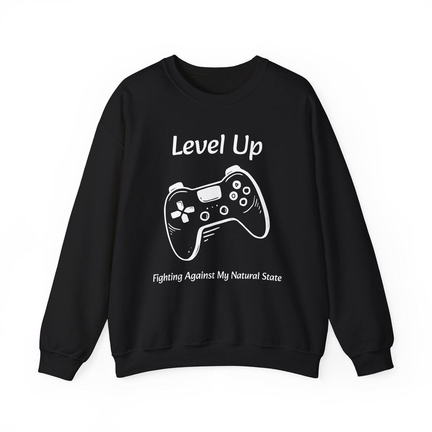 Level Up (Gaming Remote Control) - Unisex Sweatshirt The Diabuddies Store Sweatshirts $32.95