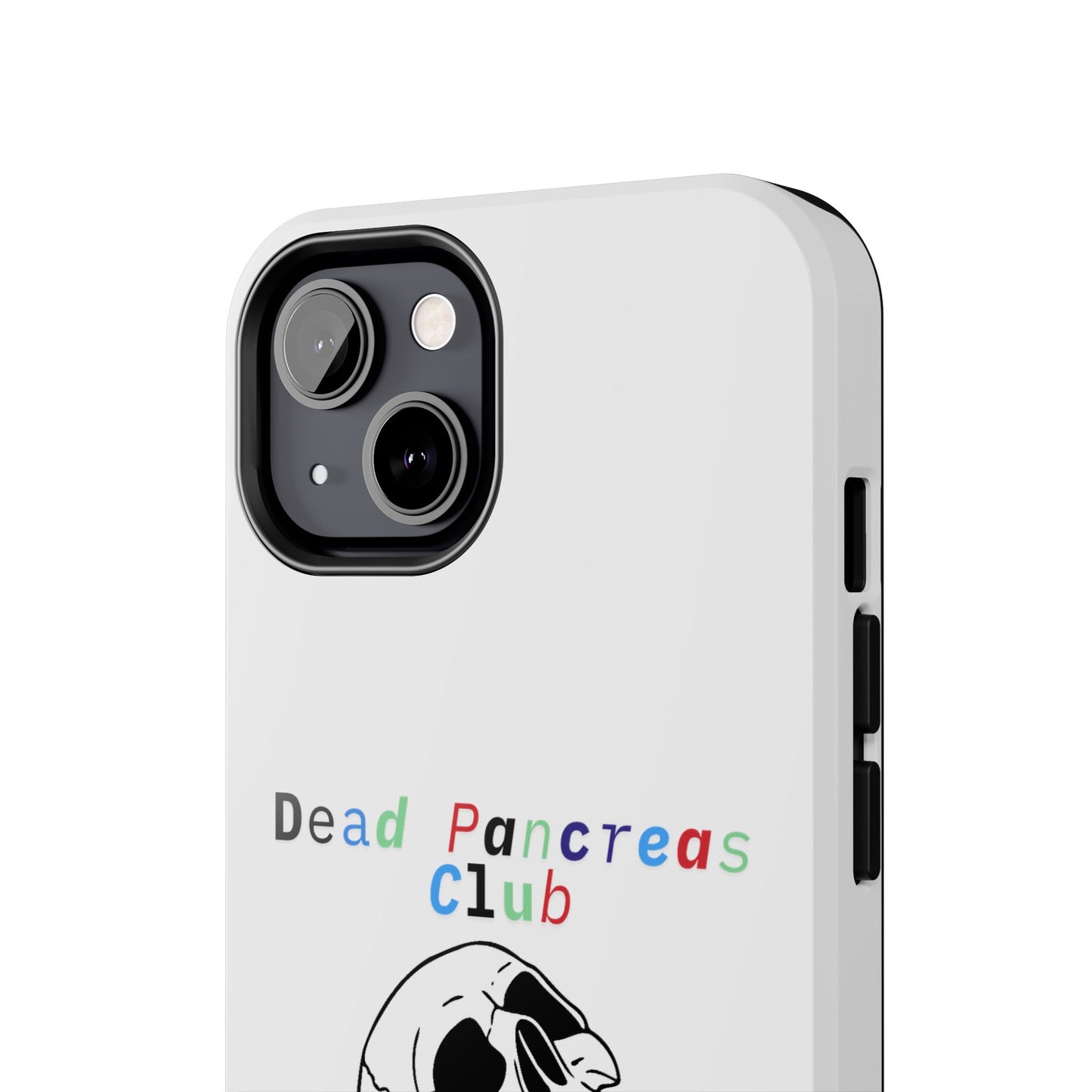 Skull & Flowers Dead Pancreas Club - Phone Case The Diabuddies Store Mobile Phone Cases $18.23