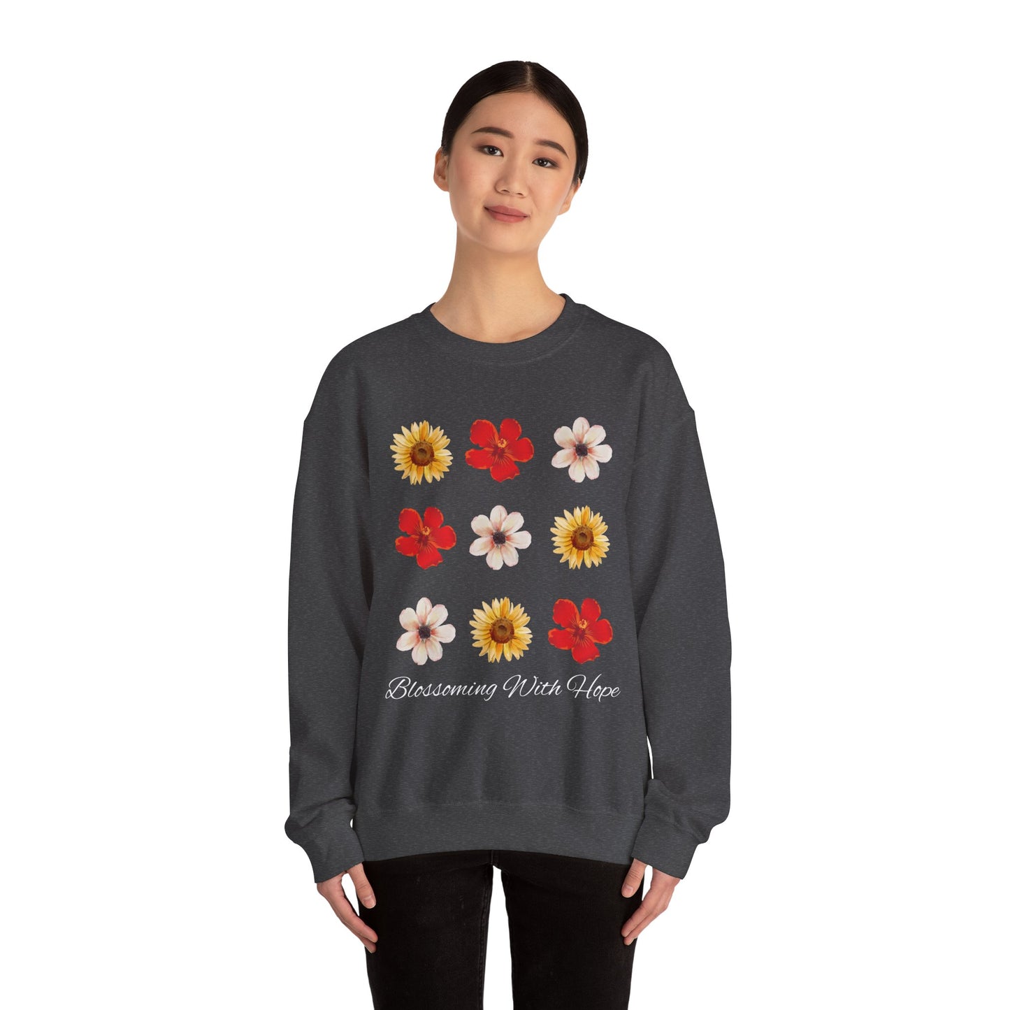 Blossoming with Hope - Unisex Sweatshirt
