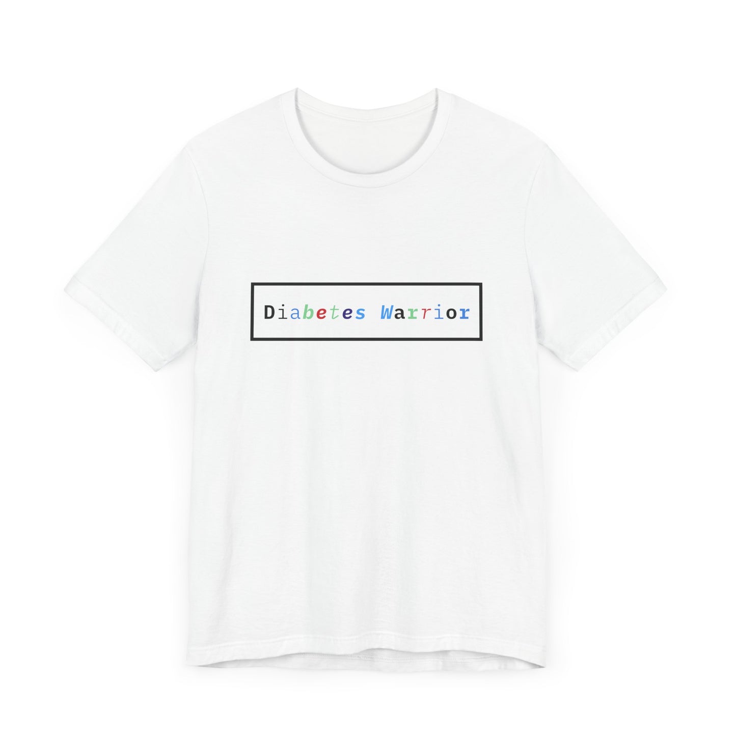 The Diabuddies Store Colorful Diabetes Warrior - Unisex Tee Colorful Diabetes Warrior - Unisex Tee: Offers a comfortable and stylish option for those who appreciate unique designs and supporting Diabetes Awareness. T-Shirts $24.25