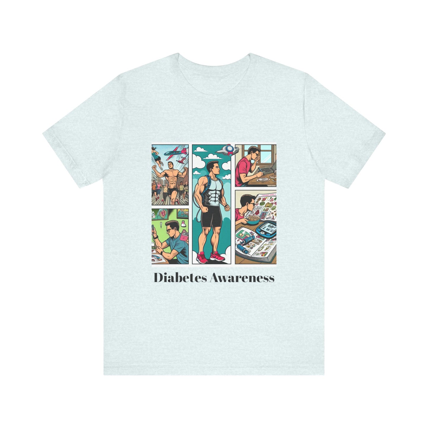 Vintage Comic Style - Unisex Tee The Diabuddies Store T-Shirts $22.83