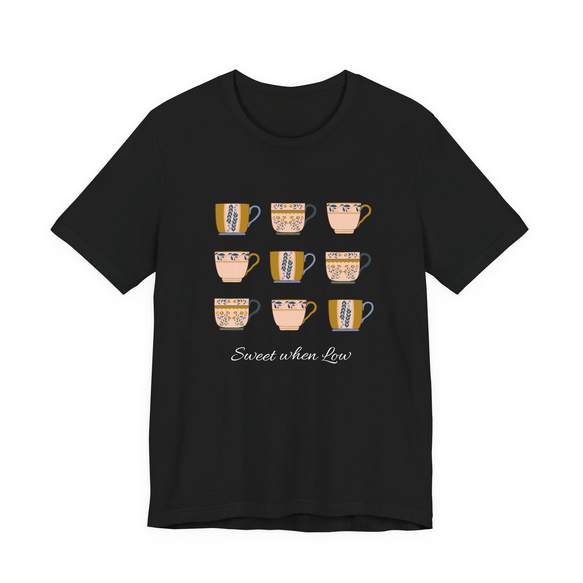 The Diabuddies Store Diabetes Awareness, Sweet when Low - Unisex Tee Diabetes Awareness, Sweet when Low - Unisex Tee: Why not add sugar when low? This "Sweet When Low" tee gets it. For those who know the unique craving for something sweet during a blood s