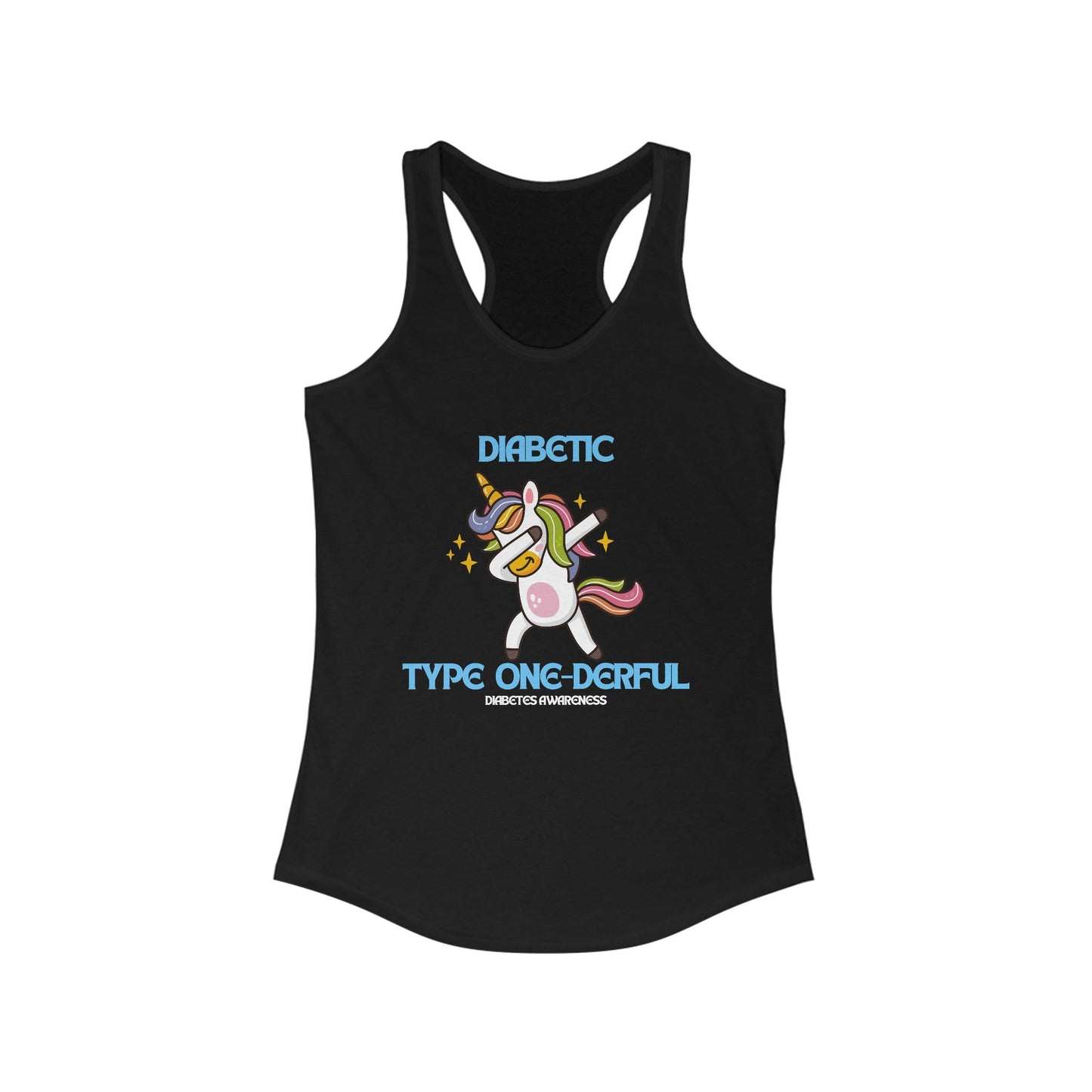 Type One-derful - Racerback Tank The Diabuddies Store Tank Tops $19.96