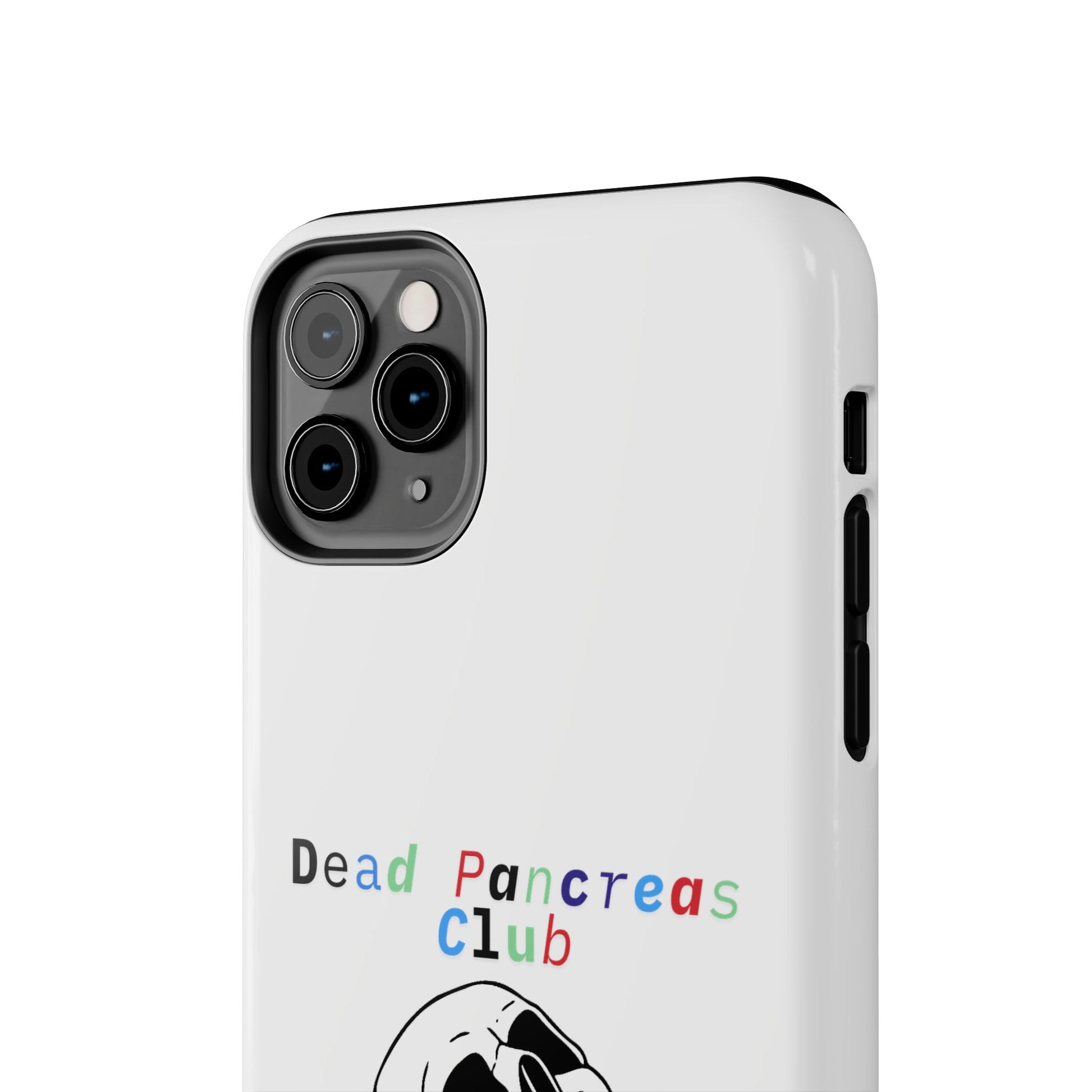 Skull & Flowers Dead Pancreas Club - Phone Case The Diabuddies Store Mobile Phone Cases $18.23