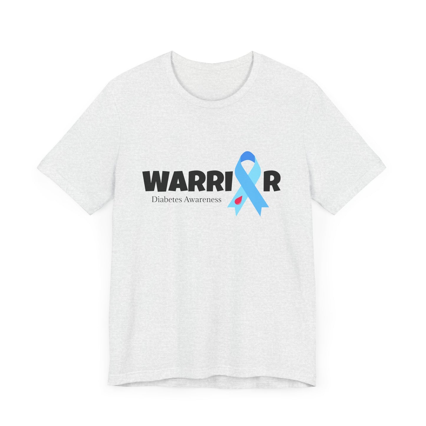 Warrior, Blue Ribbon - Unisex Tee The Diabuddies Store T-Shirts $22.50