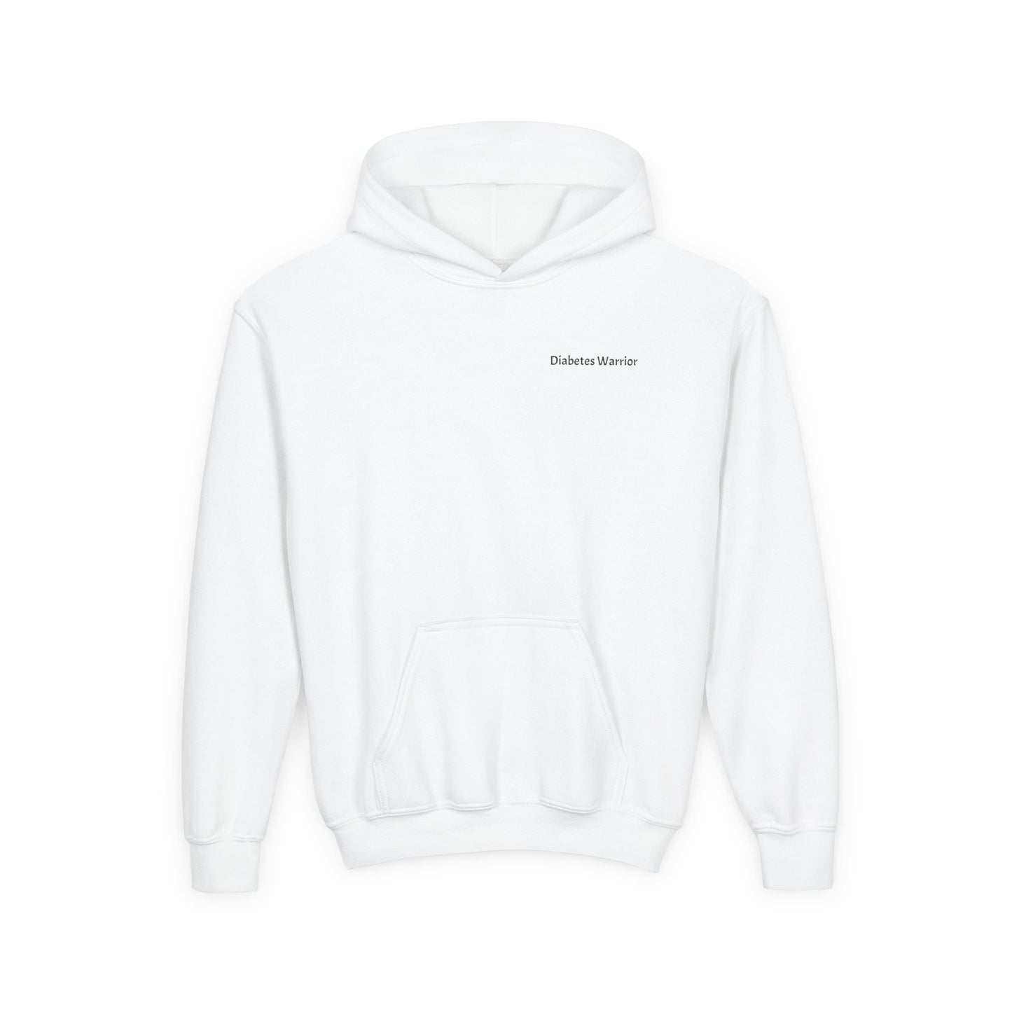 Diabetes Awareness Blue Ribbon - Youth Hoodie
