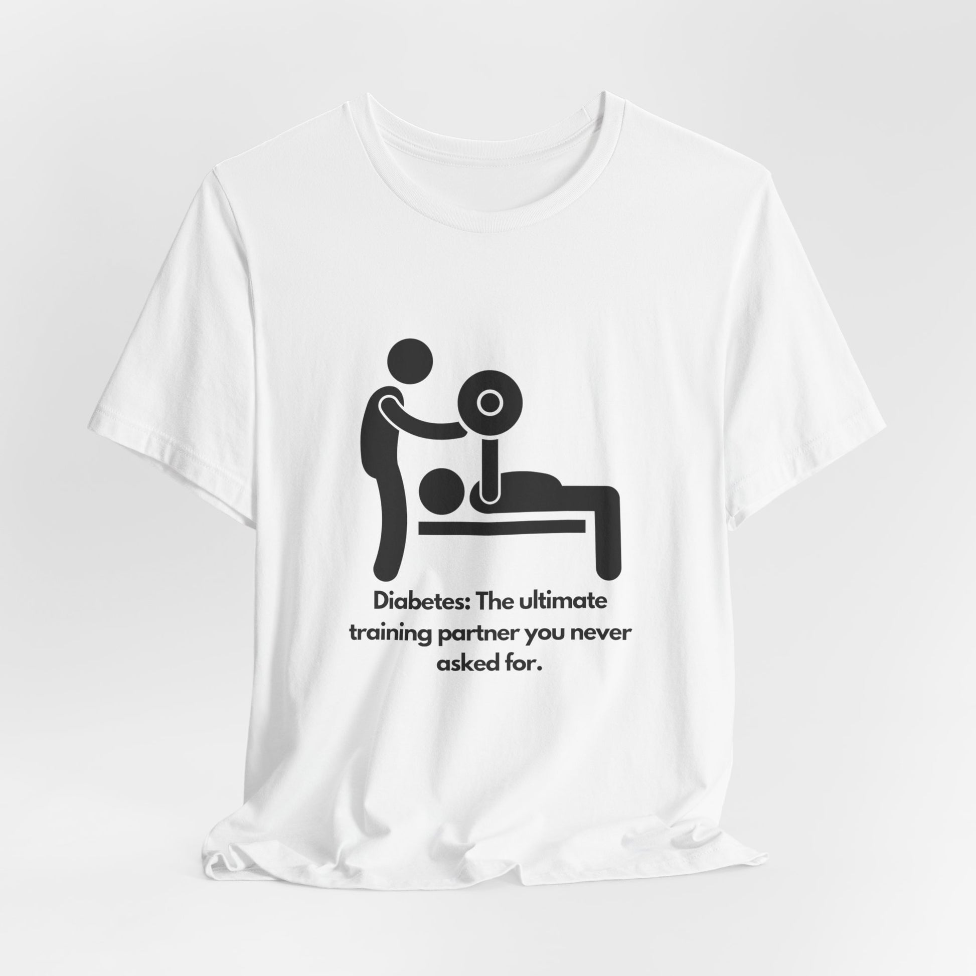 Diabetes: Ultimate Training Partner - Unisex Tee The Diabuddies Store T-Shirts $25.00