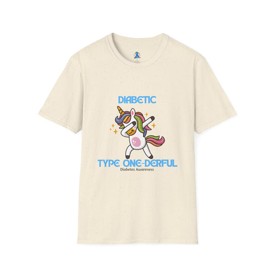Diabetic Type One-Derful Unicorn T-Shirt