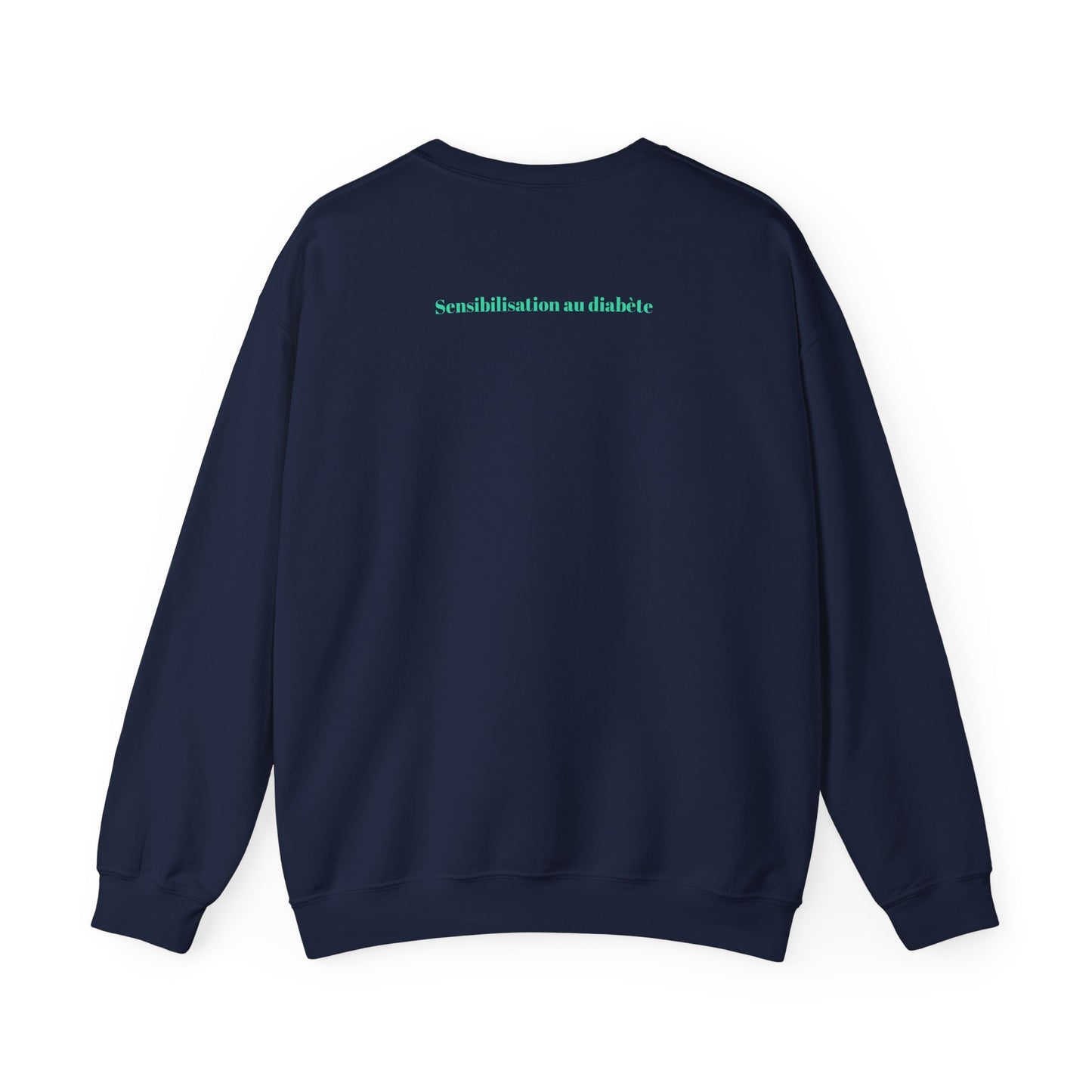 The Diabuddies Store Bionic Woman Diabetes (French) - Unisex Sweatshirt Bionic Woman Diabetes (French) - Unisex Sweatshirt: Unleash your inner Bionic strength! This Unisex Sweatshirt is a powerful statement of resilience, strength, and modern-day heroism