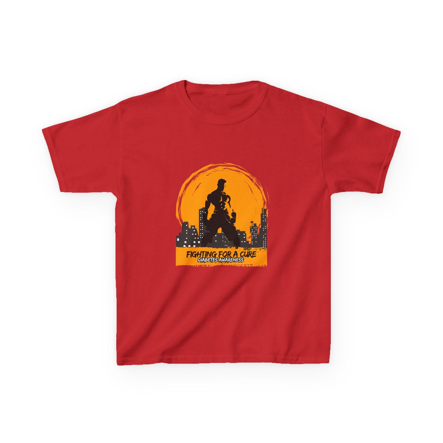 The Diabuddies Store Fighting for a Cure - Kids Tee Fighting for a Cure - Kids Tee: This soft, comfy tee is for the little fighter in your life. Featuring the phrase ''Fighting for a Cure'', it's a powerful way for kids to show their support and stand wit