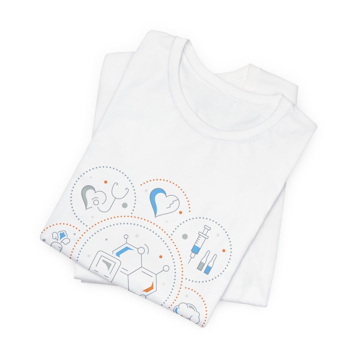 Diabetes Awareness Hexagones - Unisex Tee The Diabuddies Store T-Shirts $24.25