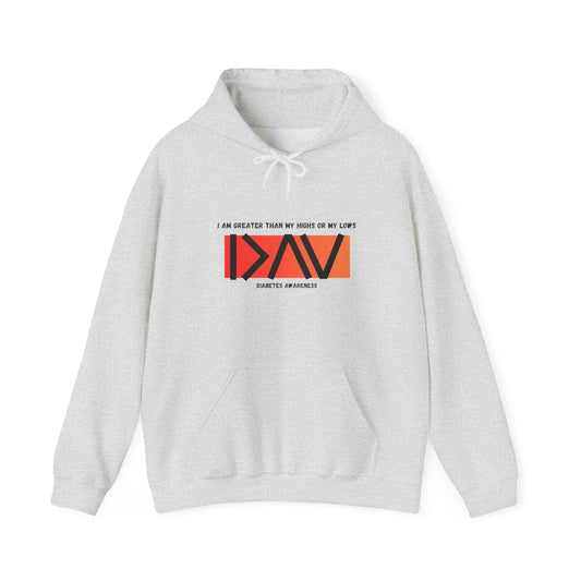 The Diabuddies Store Greater Than (Orange) - Unisex Hoodie Greater Than (Orange) - Unisex Hoodie: Make a bold statement: You are always greater than! Our Hoodie in vibrant orange is designed to stand out and uplift. Hoodies $32.41 Hoodie