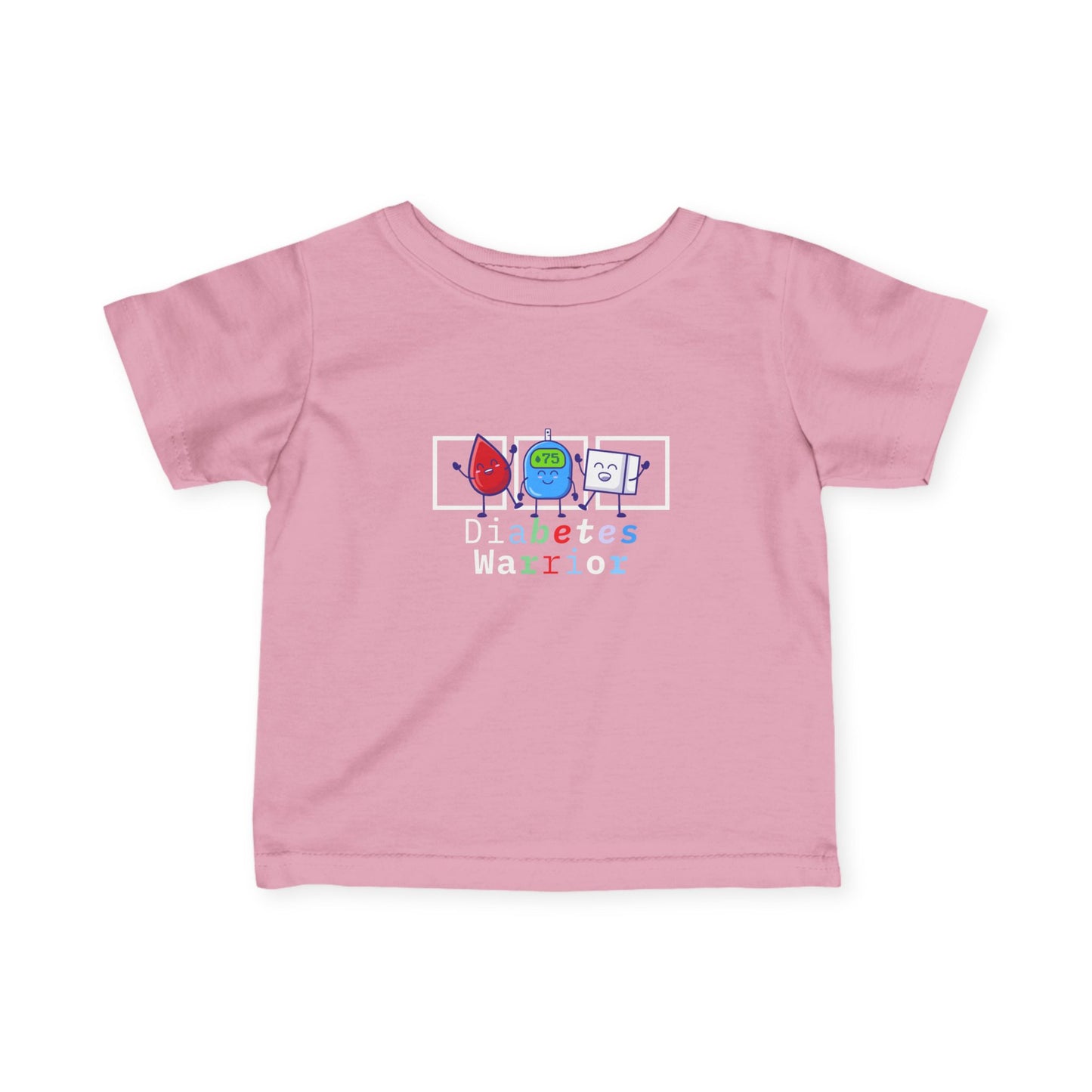Diabetes Warrior - Infant Tee The Diabuddies Store T-Shirts $16.54