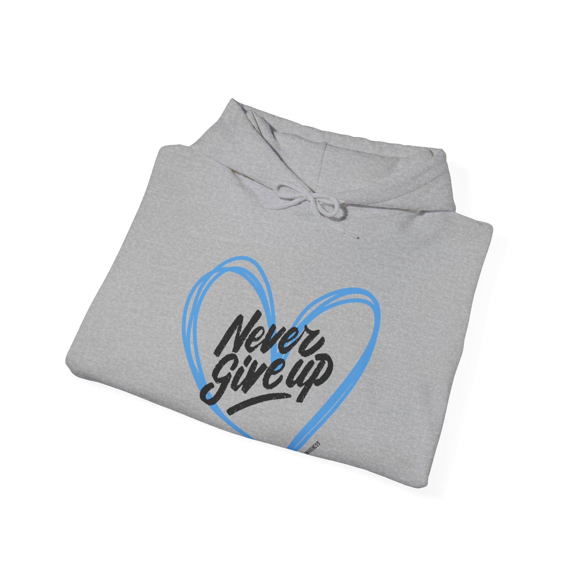 The Diabuddies Store Never Give Up! - Unisex Hoodie Never Give Up! - Unisex Hoodie: Some days are tough, but you're tougher. Our "Never Give Up!" hoodie is more than just comfortable apparel – it's a wearable testament to your unwavering spirit. Hoodies $