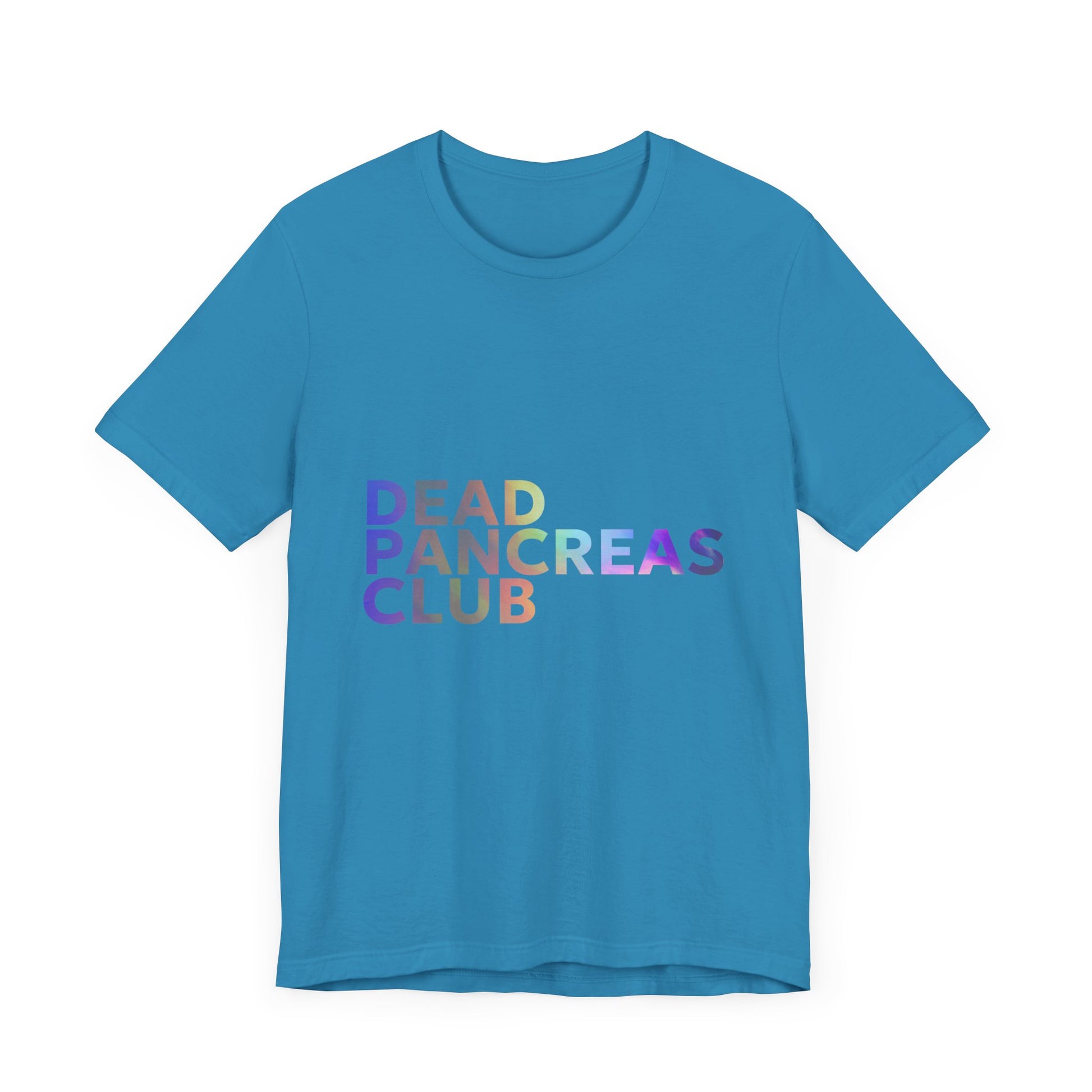Dead Pancreas Club (Rainbow) - Unisex Tee The Diabuddies Store T-Shirts $24.25