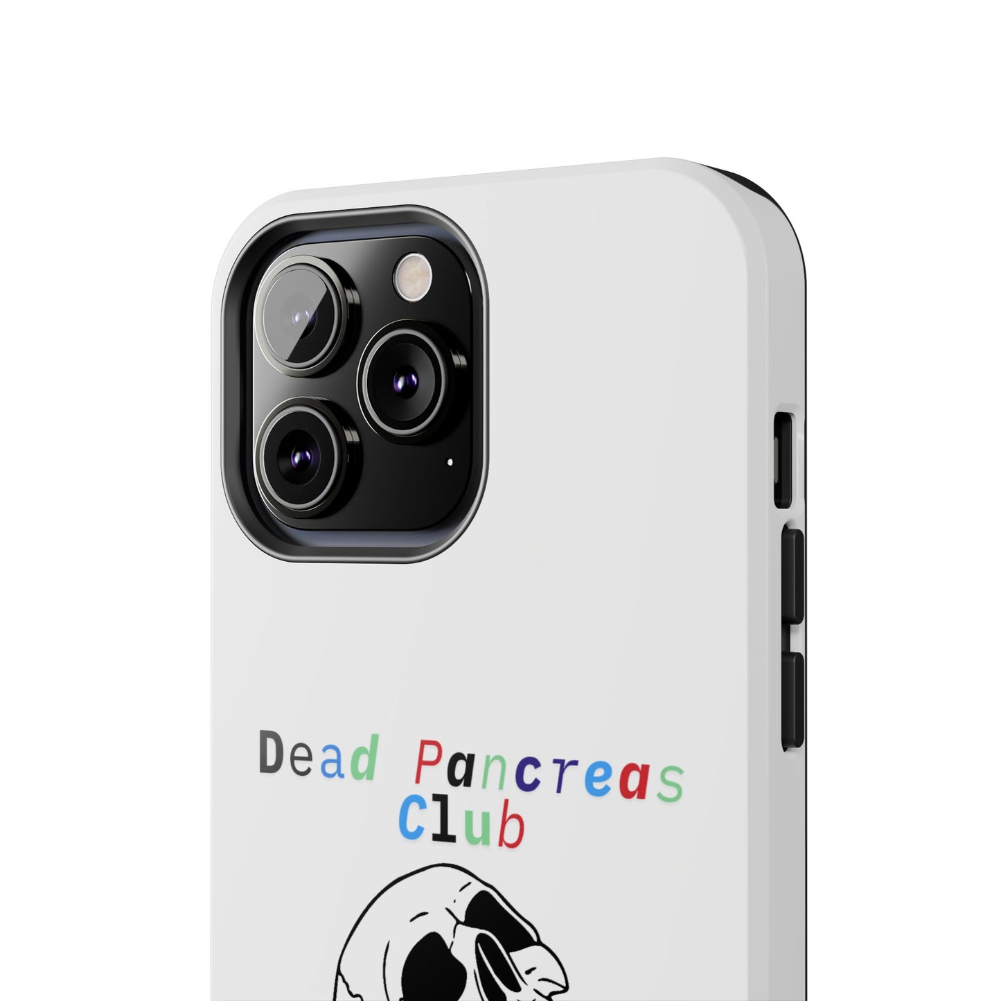 Skull & Flowers Dead Pancreas Club - Phone Case The Diabuddies Store Mobile Phone Cases $18.23