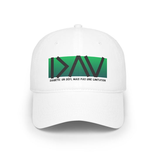 The Diabuddies Store Greater Than (French/Green) - Low Profile Baseball Cap Greater Than (French/Green) - Low Profile Baseball Cap: Elevate your everyday style with the Greater Than (French/Green) - Low Profile Baseball Cap. This cap is designed for those