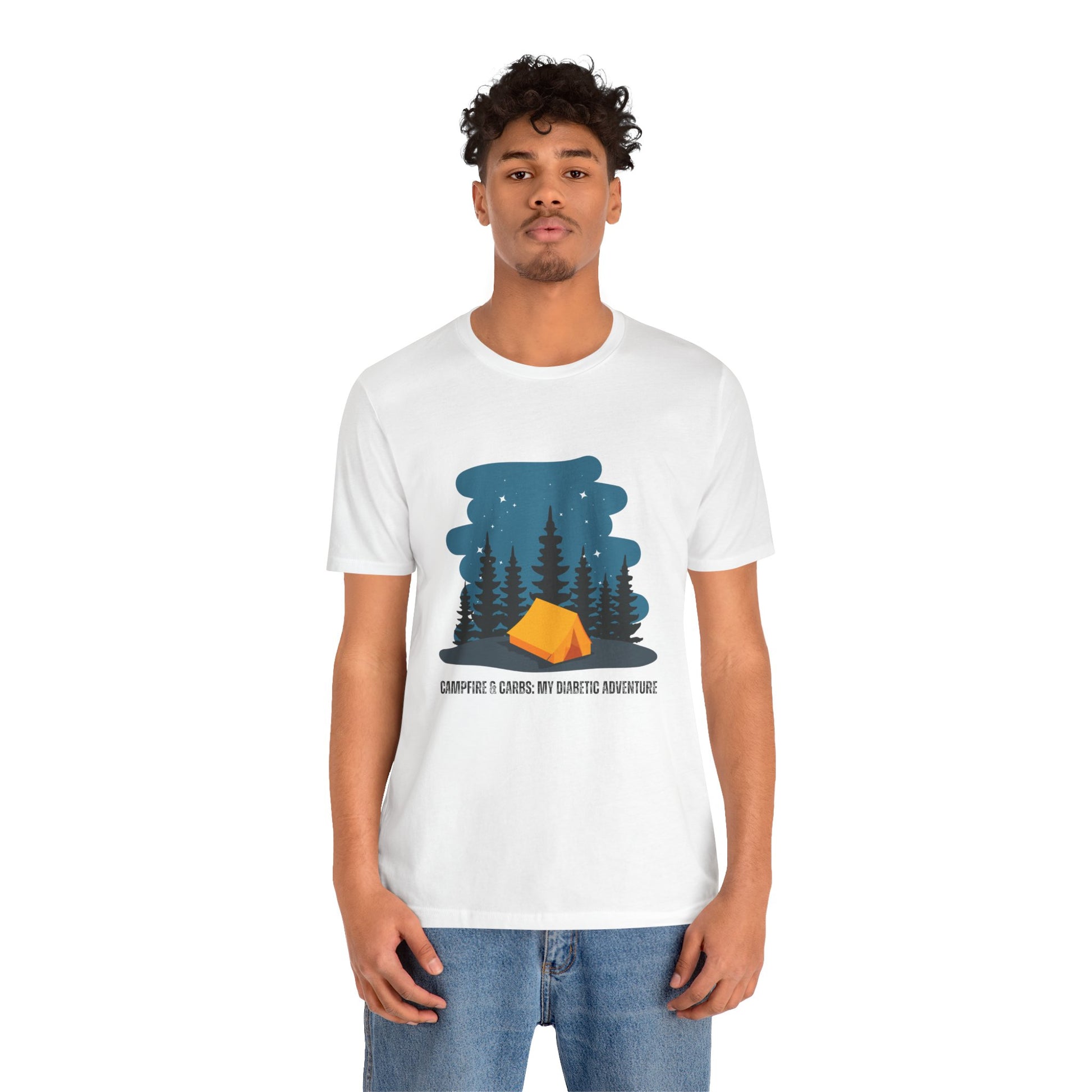 Campfire & Carbs! - Unisex Tee The Diabuddies Store T-Shirts $22.50