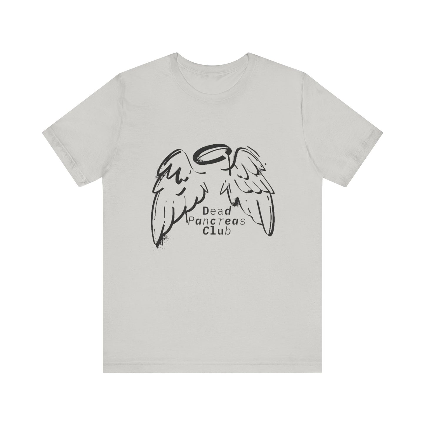 Dead Pancreas Club (Angel wings) - Unisex Tee The Diabuddies Store T-Shirts $24.25
