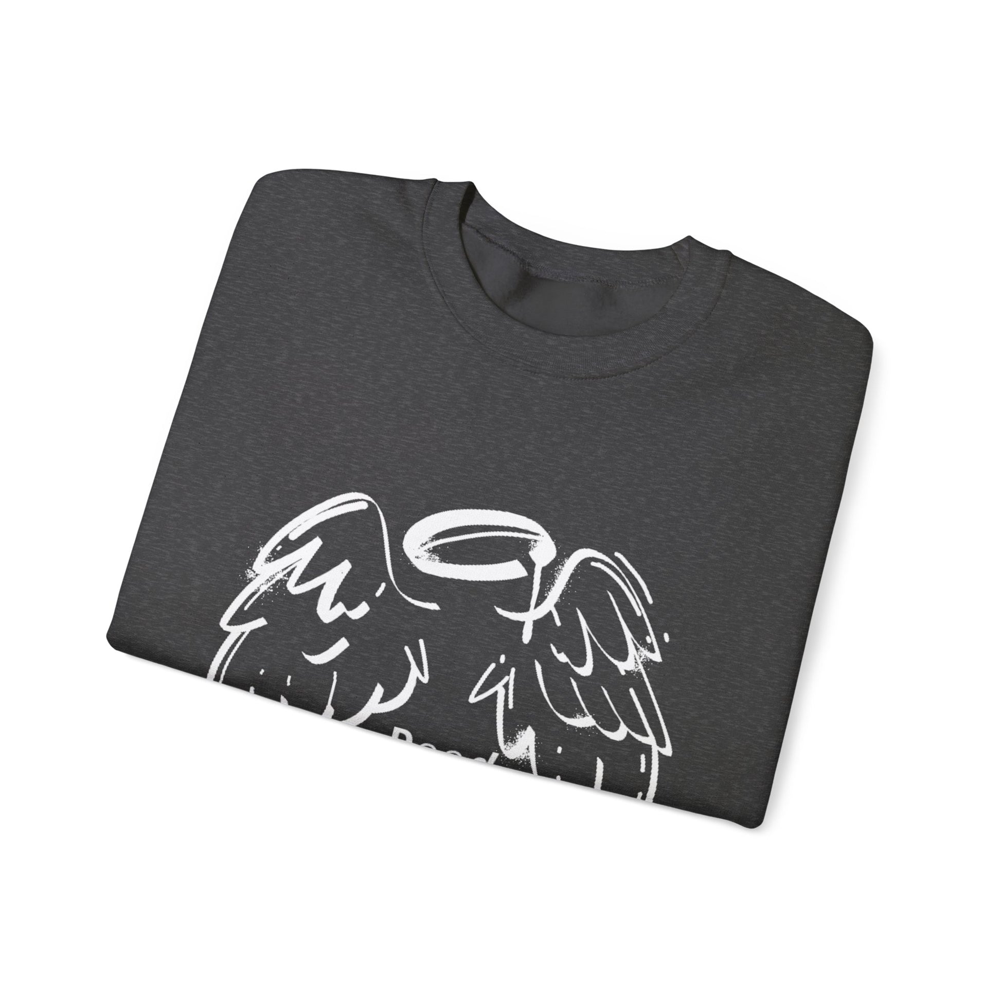 Angel Wings, Dead Pancreas Club - Unisex Sweatshirt The Diabuddies Store Sweatshirts $32.00