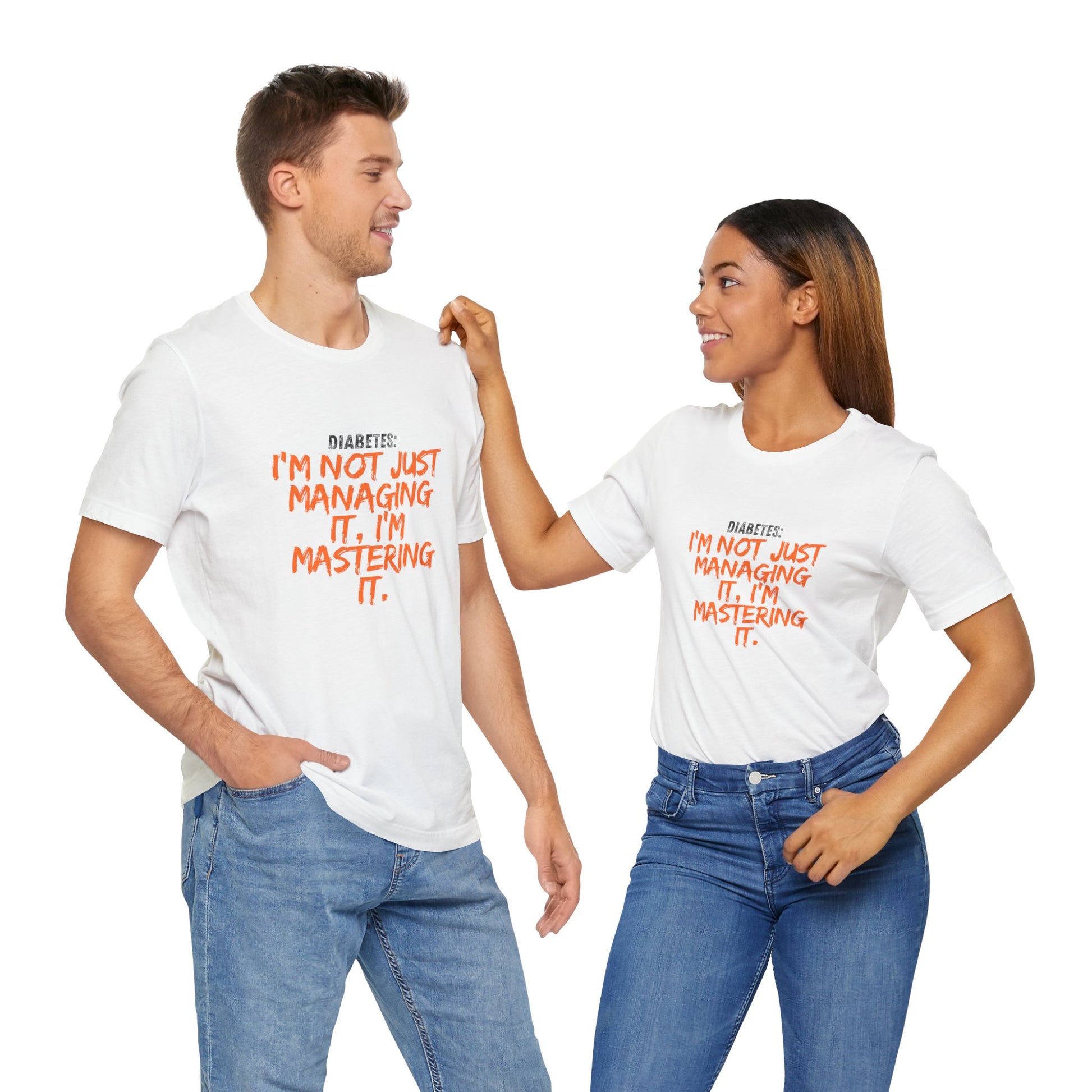 Not Just Managing, Mastering it! Unisex Tee The Diabuddies Store T-Shirts $22.50