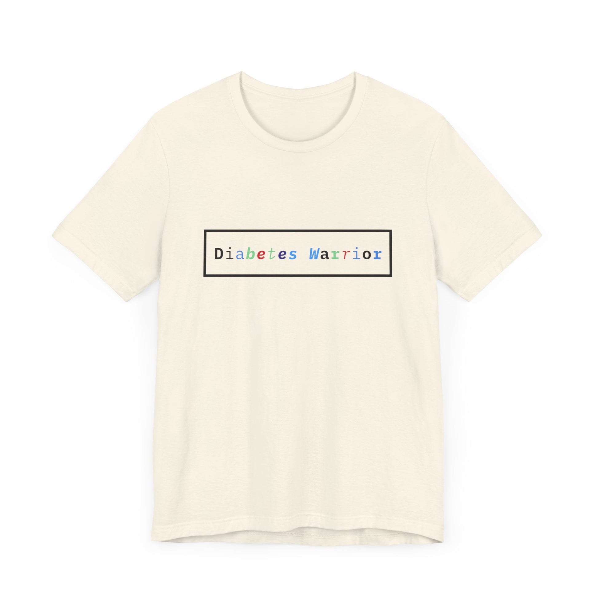 The Diabuddies Store Colorful Diabetes Warrior - Unisex Tee Colorful Diabetes Warrior - Unisex Tee: Offers a comfortable and stylish option for those who appreciate unique designs and supporting Diabetes Awareness. T-Shirts $24.25