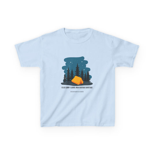 The Diabuddies Store Campfire & Carbs! My Diabetic Adventure (French) - Kids Tee Campfire & Carbs! My Diabetic Adventure (French) - Kids Tee: Magic campfires, carb counting. This tee celebrates every sweet, mindful adventure! T-Shirts $19.22
