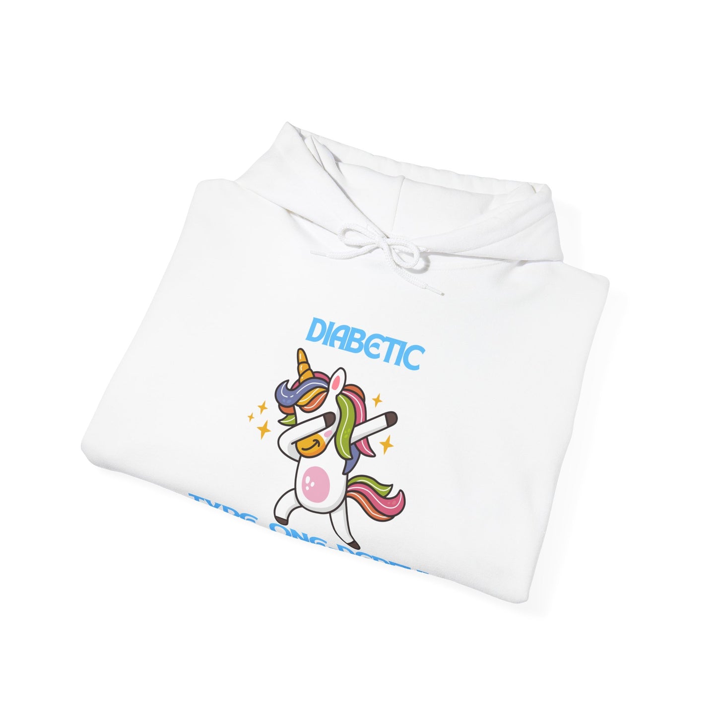 The Diabuddies Store Type One-derful - Unisex Hoodie Type One-derful - Unisex Hoodie: Uniquely Strong, Absolutely Wonderful. Embrace your journey with pride! Our "Type One-derful" tee is a joyful and empowering tribute to everyone living with Type 1 diabe