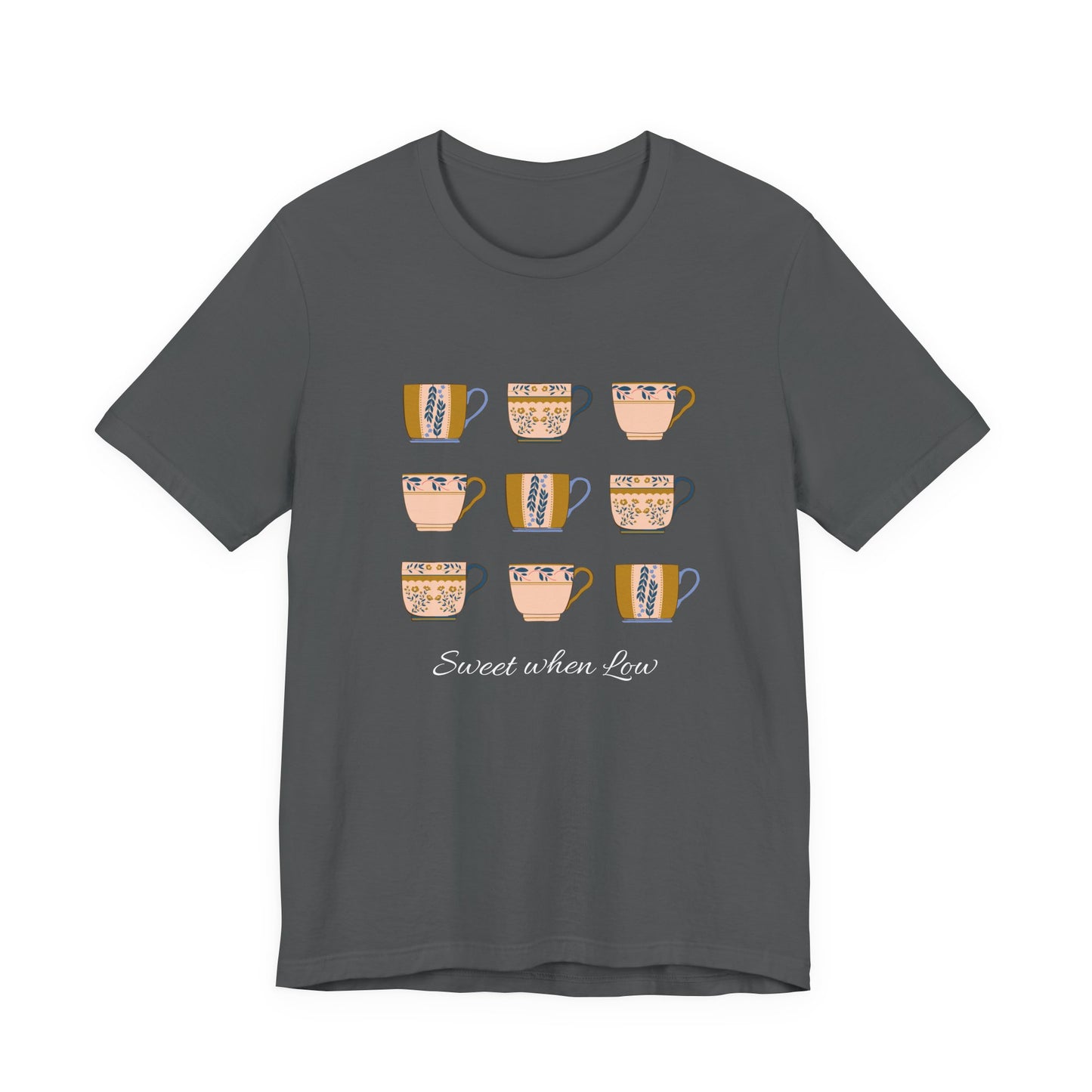 The Diabuddies Store Diabetes Awareness, Sweet when Low - Unisex Tee Diabetes Awareness, Sweet when Low - Unisex Tee: Why not add sugar when low? This "Sweet When Low" tee gets it. For those who know the unique craving for something sweet during a blood s