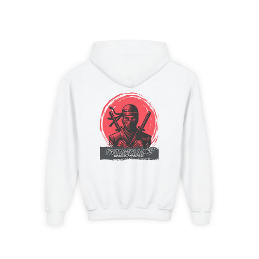 The Diabuddies Store Fighting for a Cure - Youth Hoodie Fighting for a Cure - Youth Hoodie: a youth hoodie for the young warriors of the diabetes community. Soft, comfortable, and a powerful statement of strength. $31.63 Hoodies Awareness Ribbon,Blue Ribb