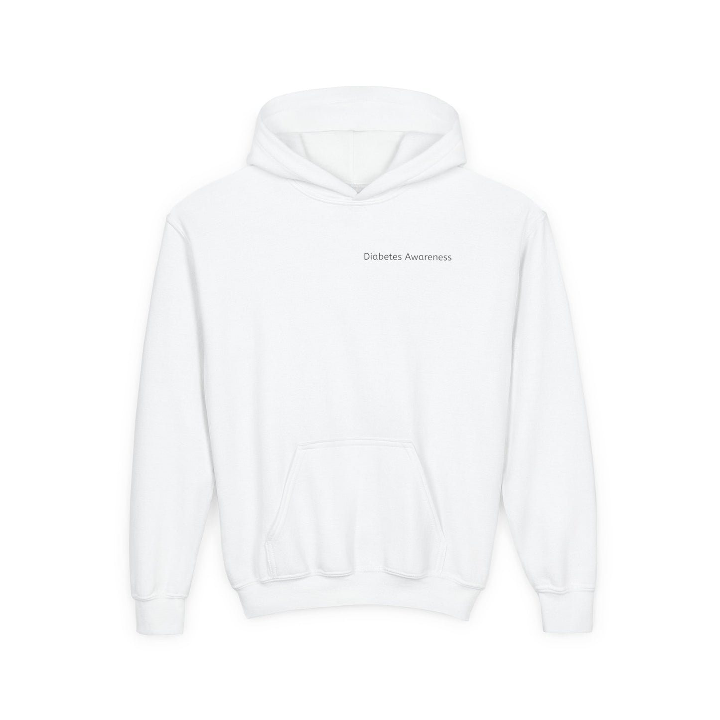Diabetes Warrior, Retro Look - Youth Hoodie