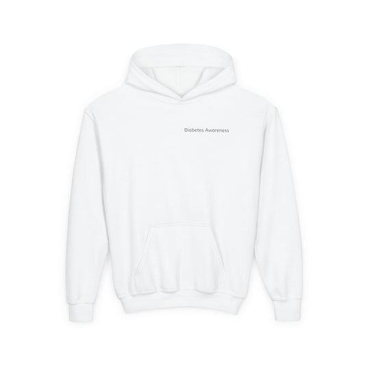 Diabetes Warrior, Retro Look - Youth Hoodie