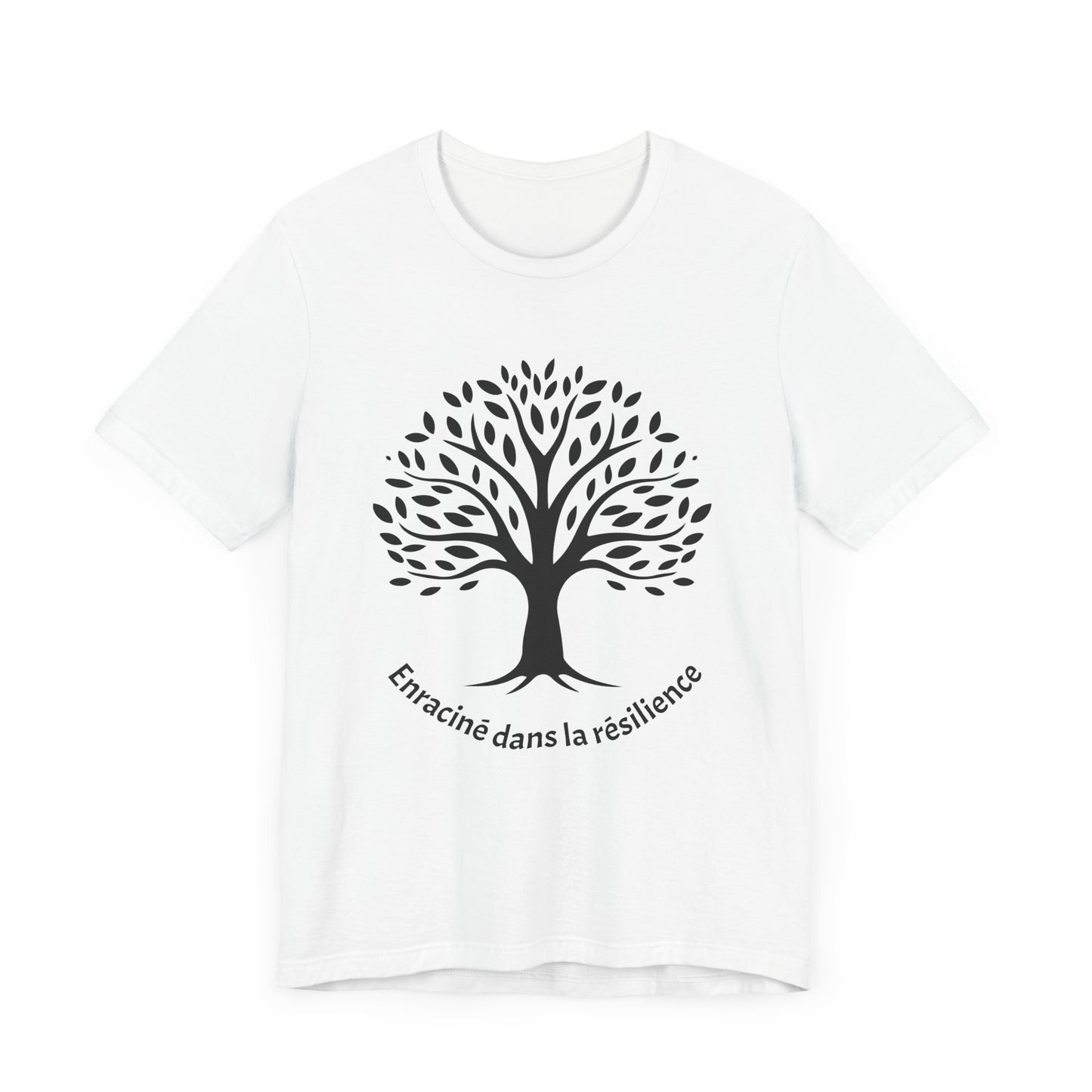 Rooted in Resilience (French) - Unisex Tee The Diabuddies Store T-Shirts $25.00