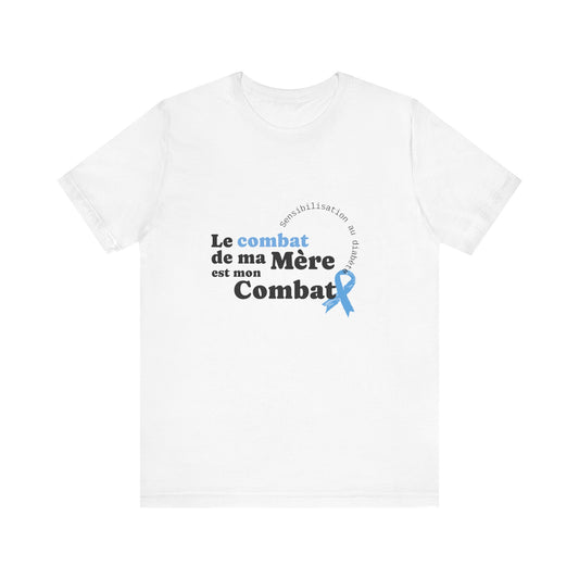 My Mom's Fight is my Fight (French) - Unisex Tee The Diabuddies Store T-Shirts $22.50