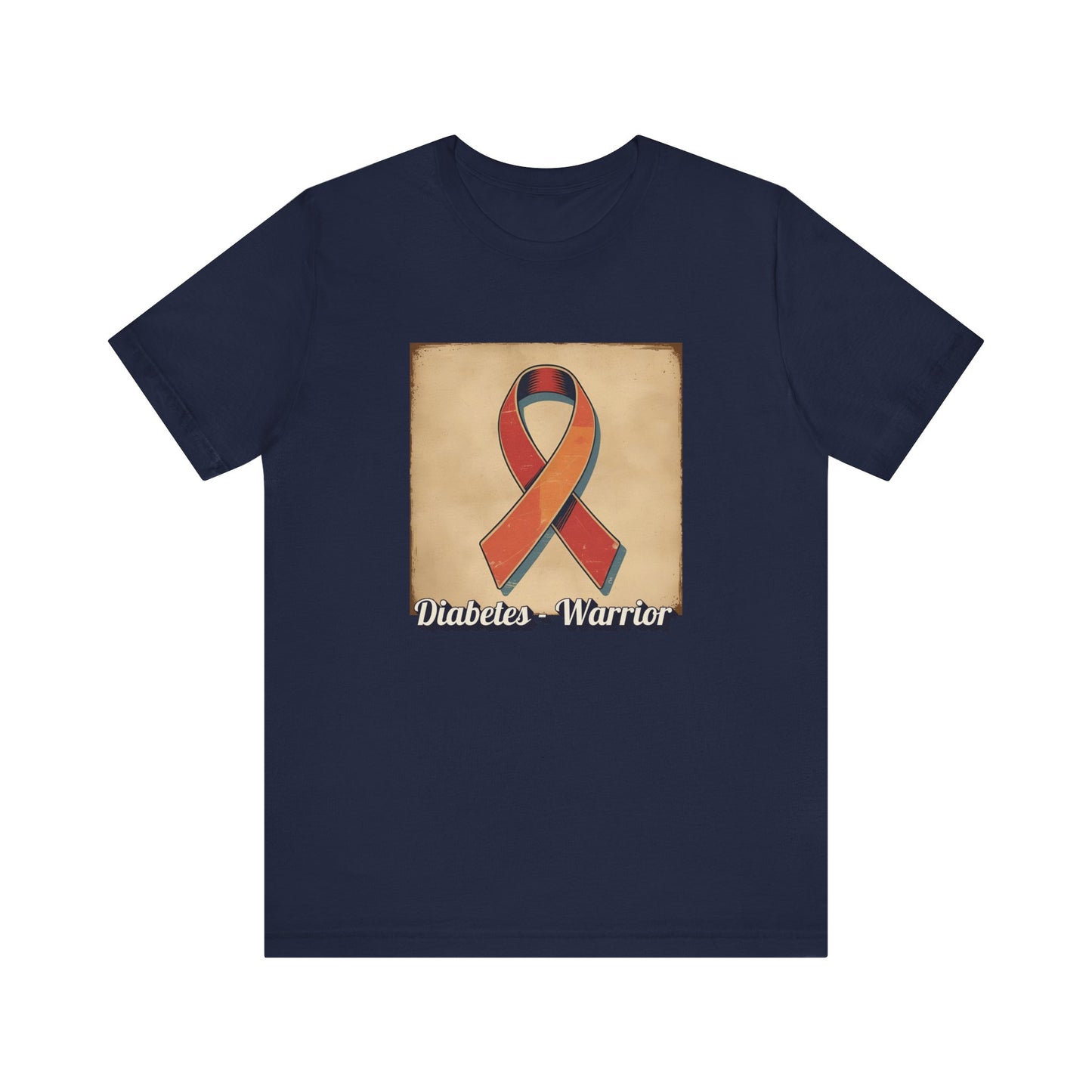 Diabetes Warrior, Retro Style - Unisex Tee The Diabuddies Store T-Shirts $30.27