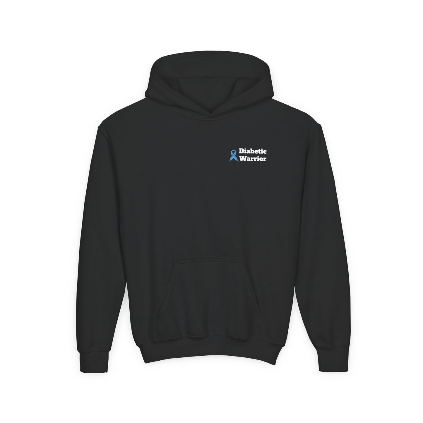 The Diabuddies Store Never Give Up French - Youth Hoodie Never Give Up French - Youth Hoodie: A powerful statement for the young warriors of the diabetes community. This French "Ne jamais lâcher" hoodie is the perfect way to share a message of strength, r