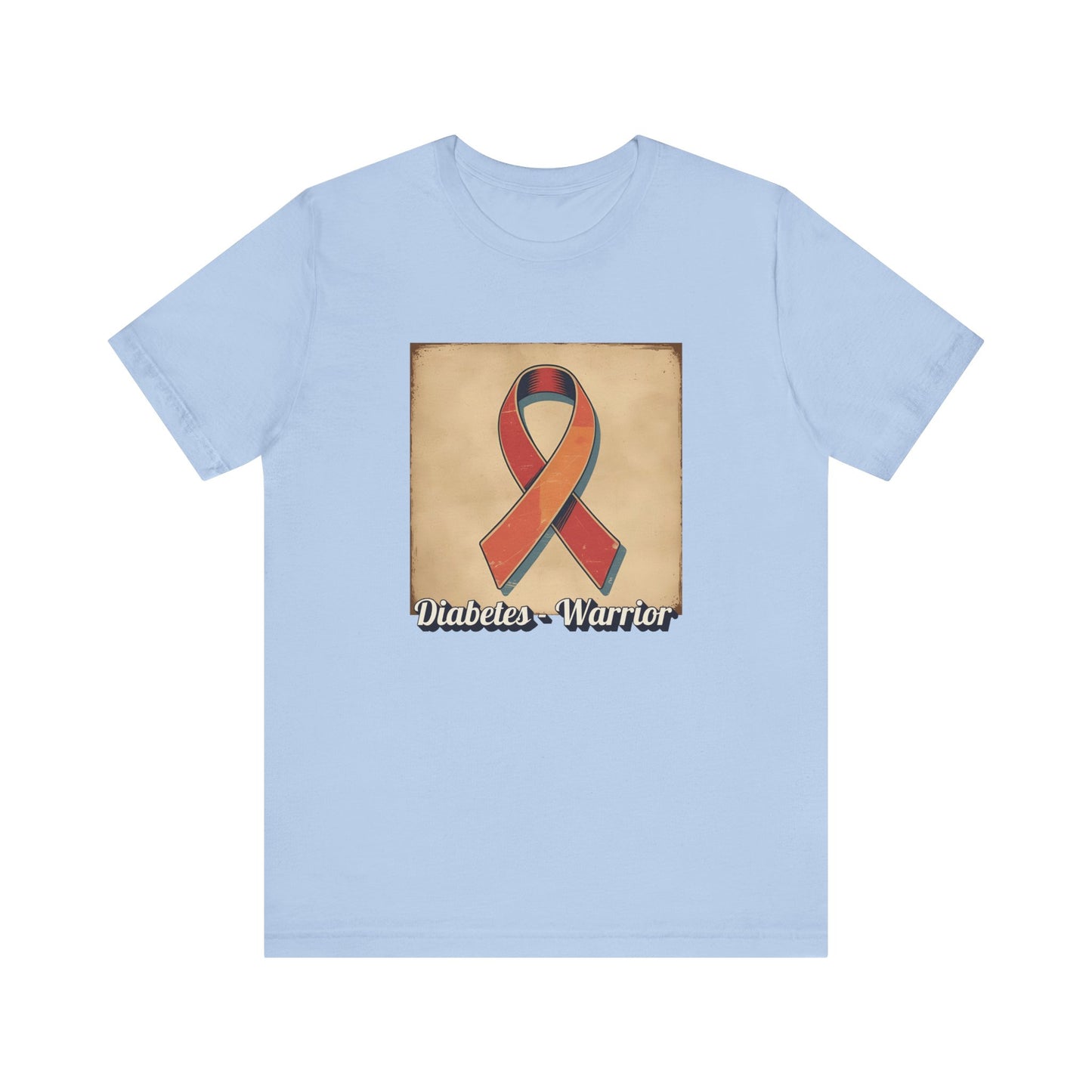 Diabetes Warrior, Retro Style - Unisex Tee The Diabuddies Store T-Shirts $22.50