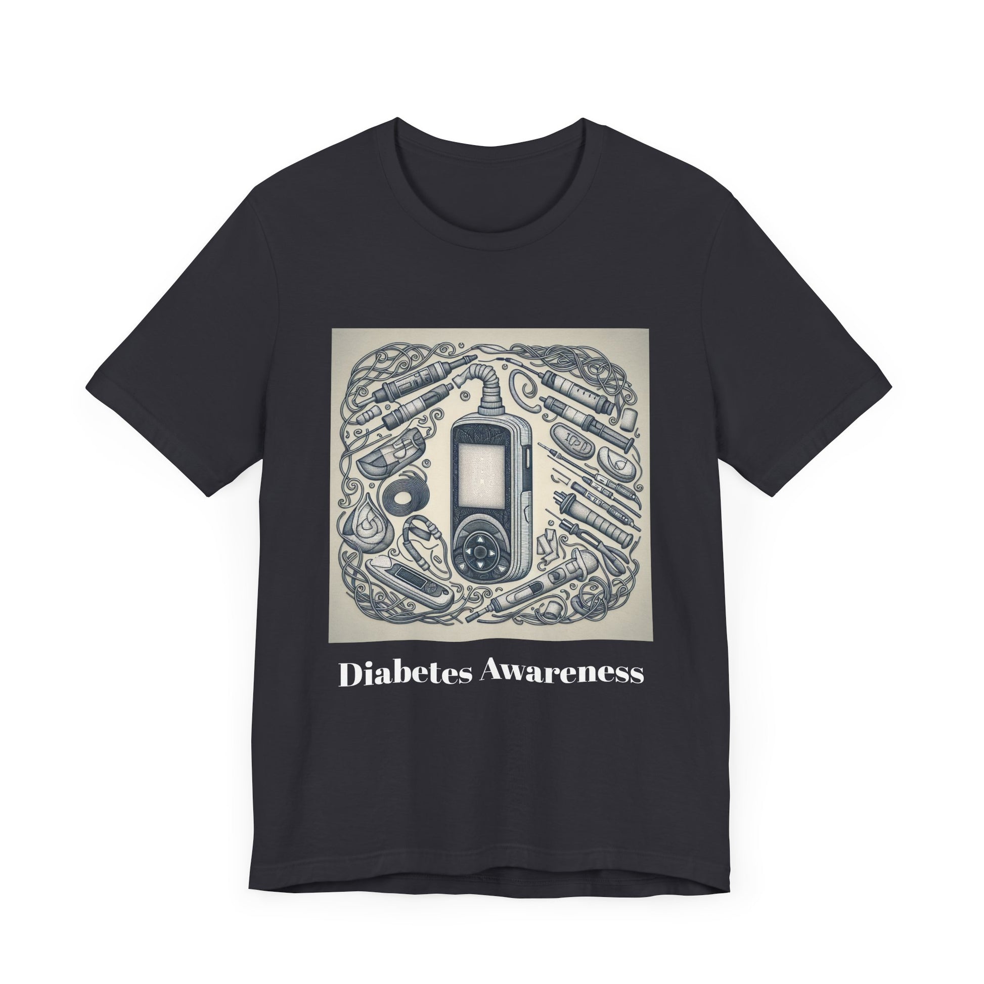 Diabetic Pump Supplies - Unisex Tee The Diabuddies Store T-Shirts $22.38