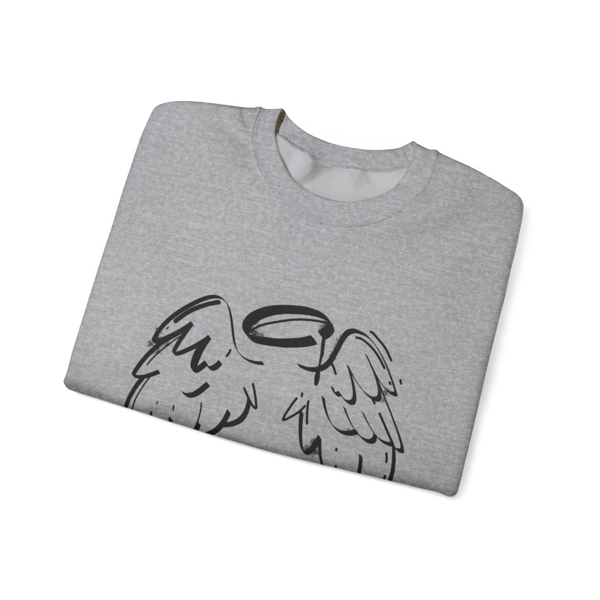 Angel Wings, Dead Pancreas Club - Unisex Sweatshirt The Diabuddies Store Sweatshirts $32.00