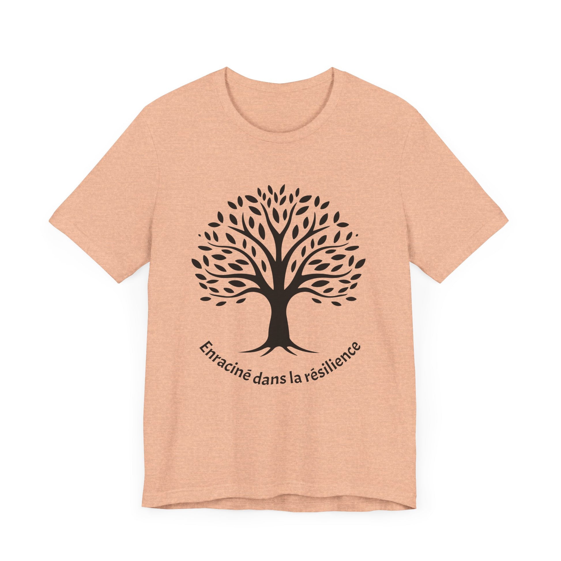 Rooted in Resilience (French) - Unisex Tee The Diabuddies Store T-Shirts $25.00