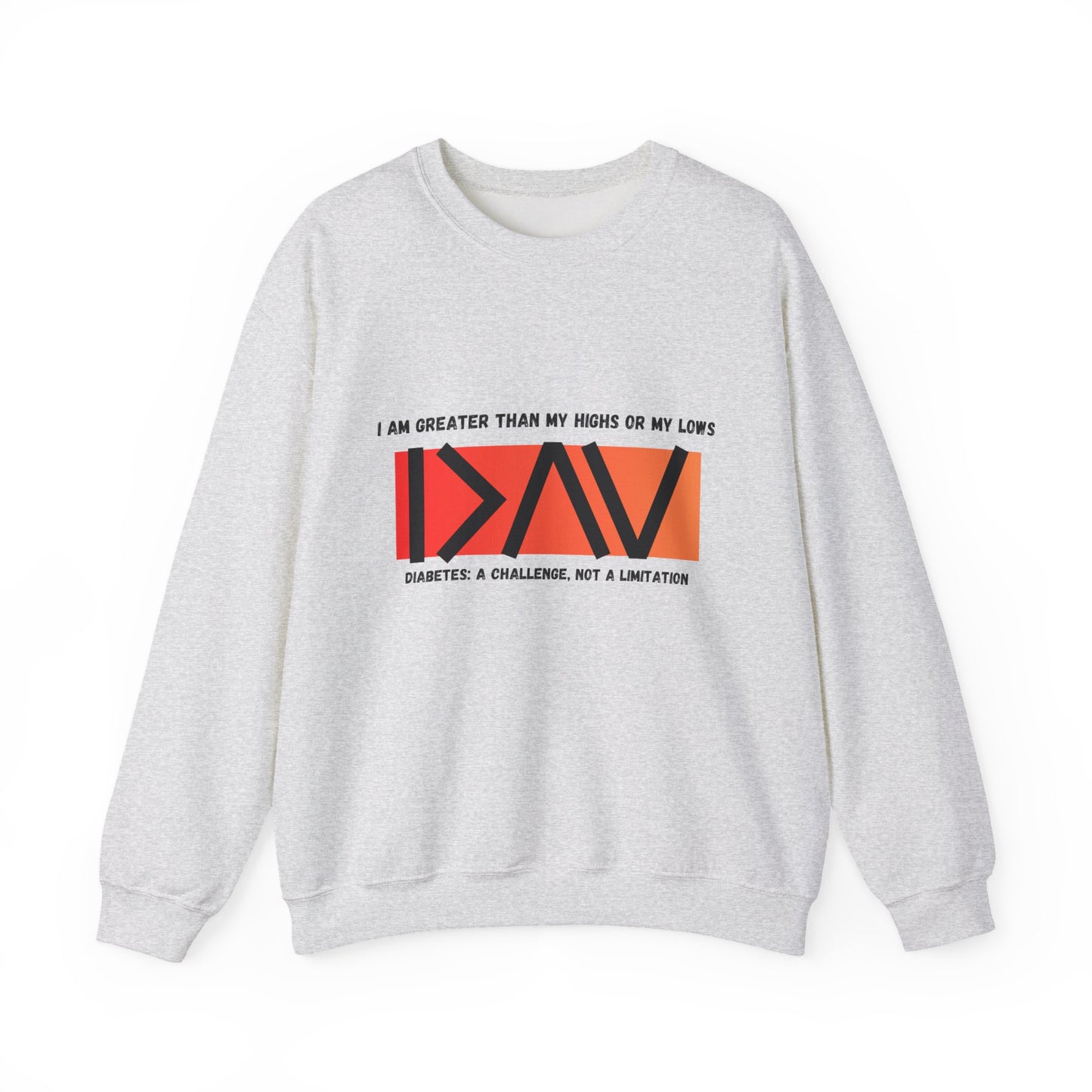 Greater than (Orange) - Unisex Sweatshirt