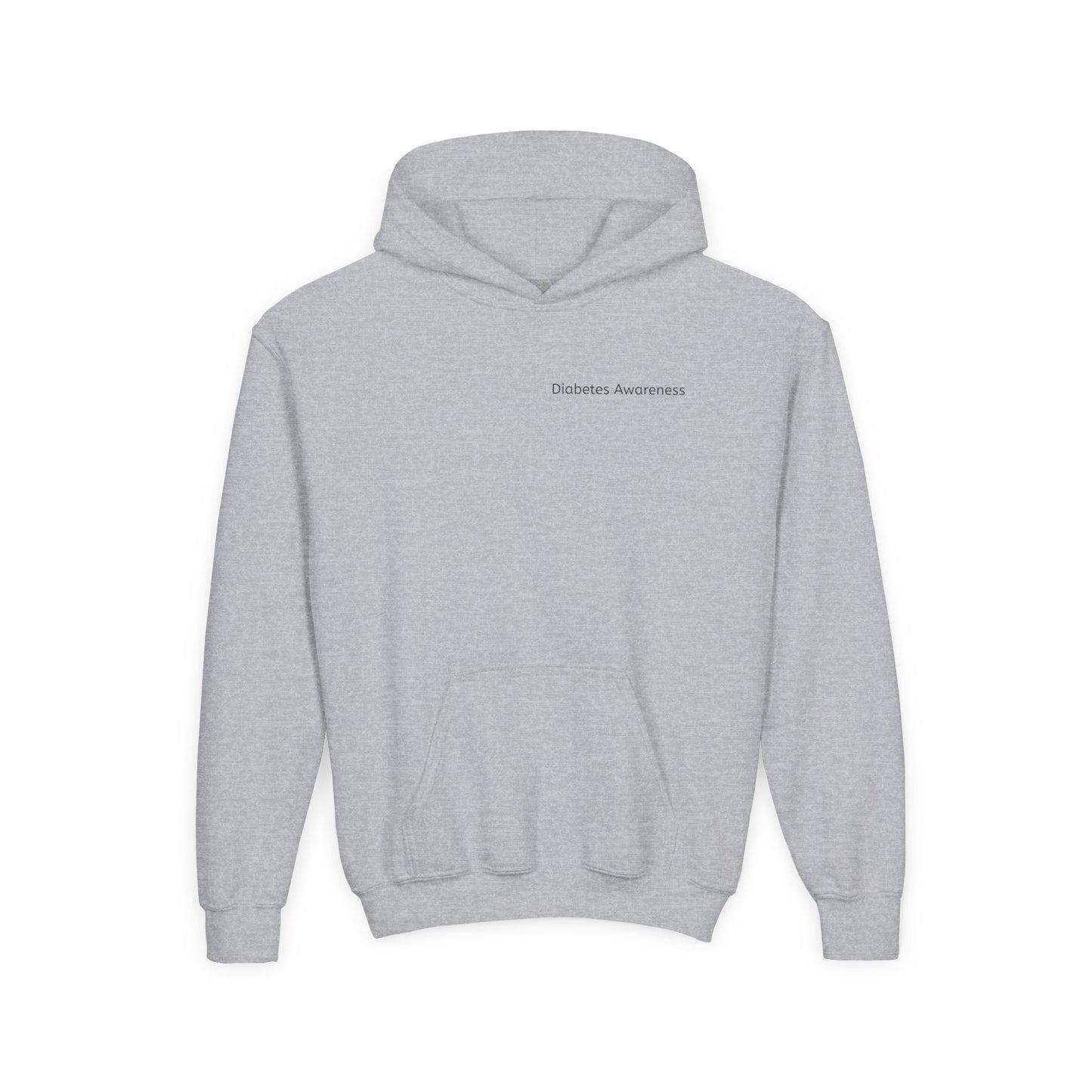 Diabetes Warrior, Retro Look - Youth Hoodie