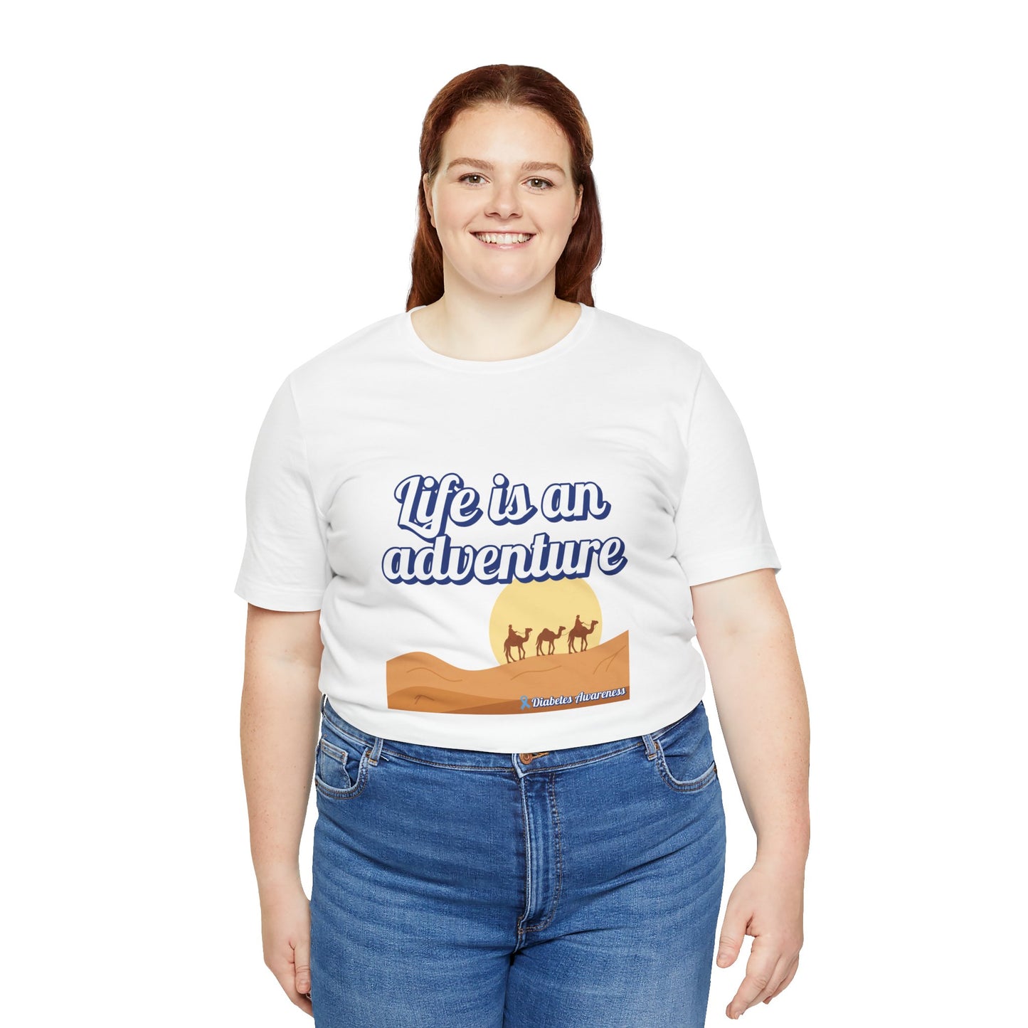 Life is an Adventure - Unisex Tee The Diabuddies Store T-Shirts $30.27
